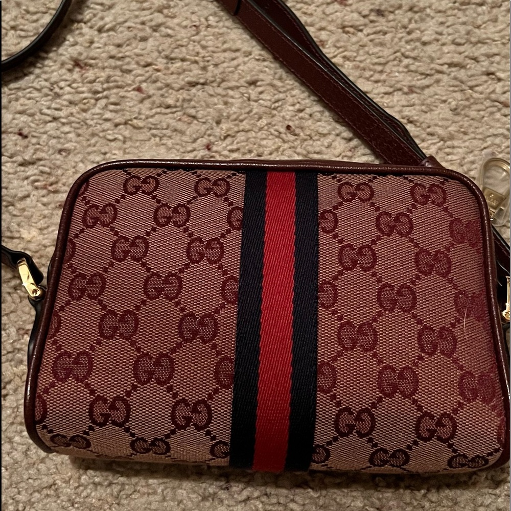 Authentic Ophidia mini bag with Web - Picture 5 of 16